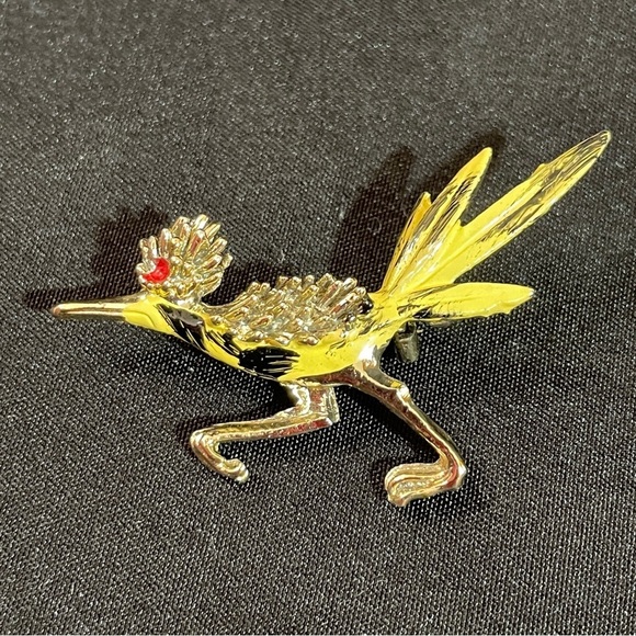 Roadrunner vintage Brooch - Picture 3 of 4
